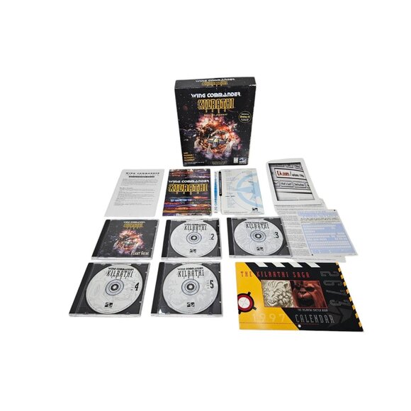 Wing Commander: The Kilrathi Saga PC Game COMPLETE Windows 95 Big Box 1996 VTG - Picture 2 of 10